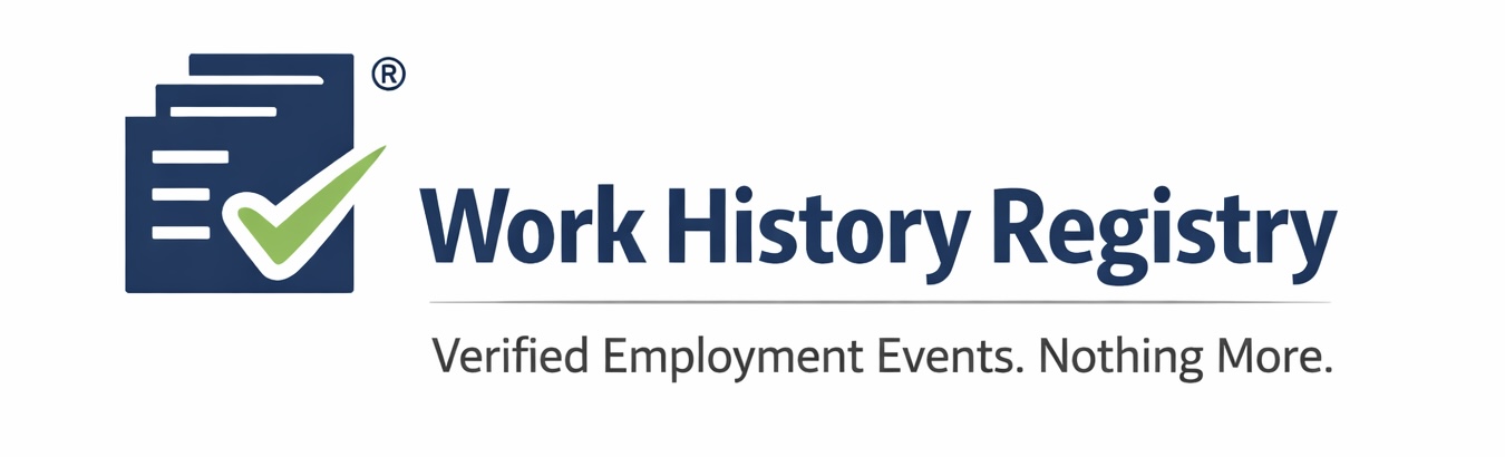 Work History Registry